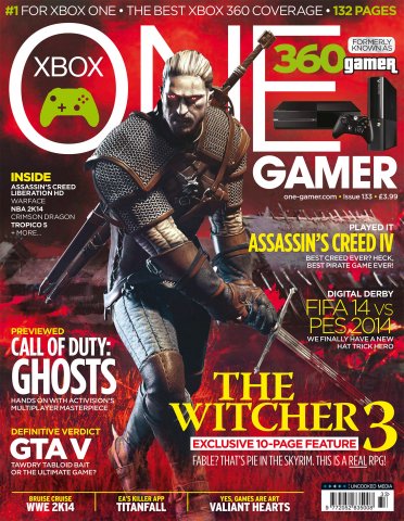 ONE Gamer Issue 133 October 2013 (cover a)