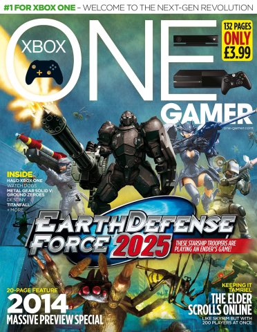 ONE Gamer Issue 136 January 2014 (cover b)