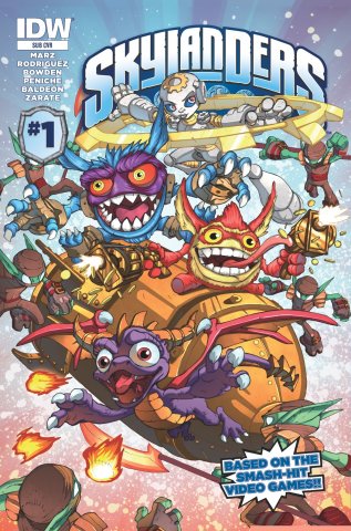 Skylanders Issue 01 (subscriber cover) October 2014