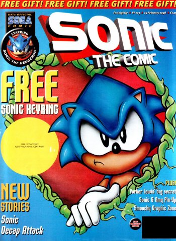 Sonic the Comic 123 (February 24, 1998)