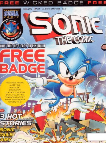 Sonic the Comic 128 (April 22, 1998)