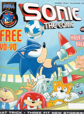 Sonic the Comic 133 (July 1, 1998)