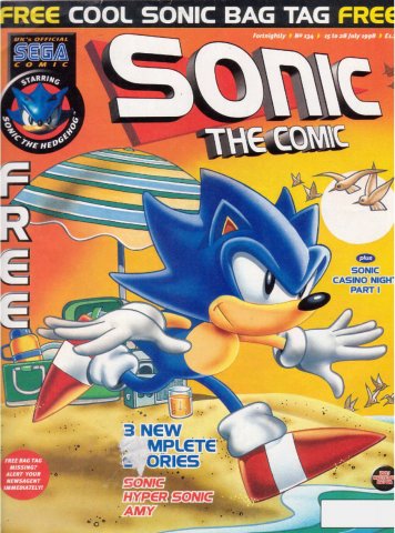 Sonic the Comic 134 (July 15, 1998)