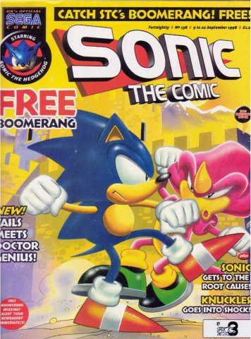 Sonic the Comic 138 (September 9, 1998)