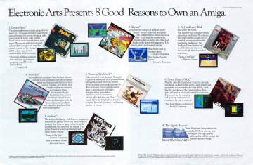 Electronic Arts 1986 (Skyfox, Dr. J and Larry Bird Go One-on-One, Arcticfox, Seven Cities of Gold, Archon)