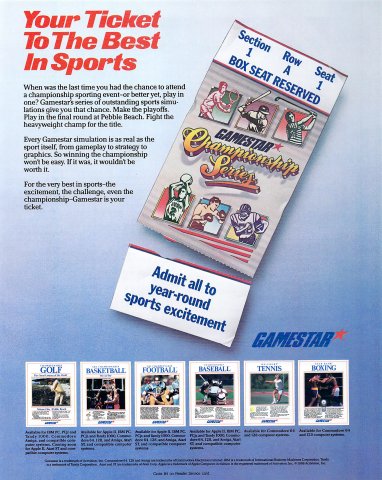 Gamestar sports