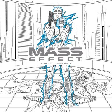 Mass Effect - Adult Coloring Book