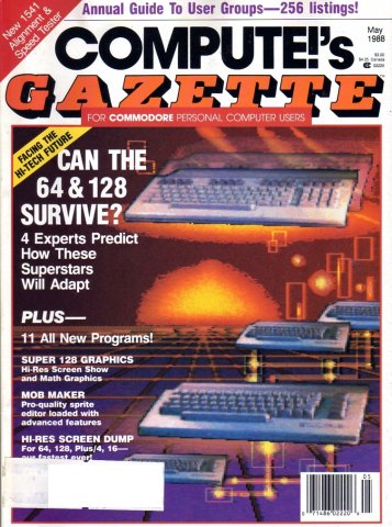 Compute's Gazette Issue 059 Vol. 06 No. 05 May 1988