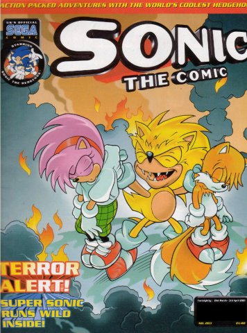 Sonic the Comic 203 (March 21, 2001)