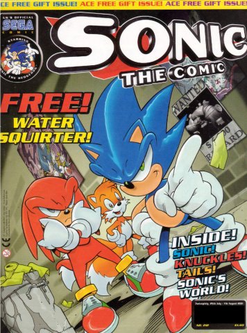 Sonic the Comic 212 (July 25, 2001)