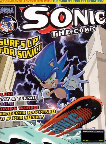 Sonic the Comic 219 (October 31, 2001)