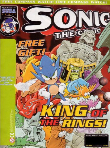 Sonic the Comic 223 (December 28, 2001)