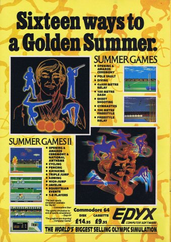 Summer Games, Summer Games II