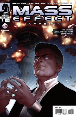 Mass Effect - Invasion 003 (cover b) (December 2011)