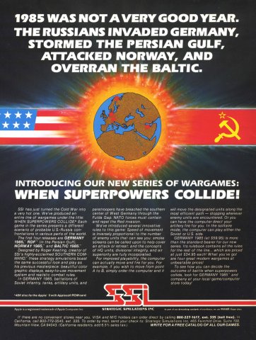 When Superpowers Collide - Germany 1985