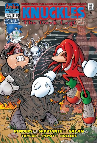 Knuckles the Echidna 03 (June 1997)