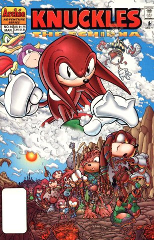 Knuckles the Echidna 10 (March 1998)