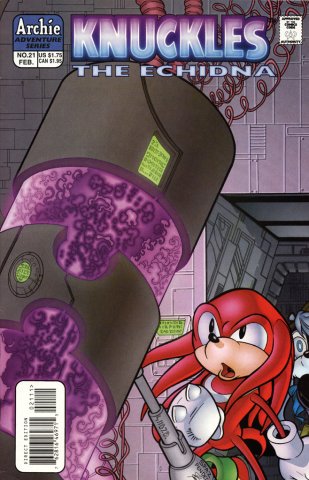 Knuckles the Echidna 21 (February 1999)