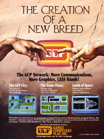 Games Computers Play (GCP) (1985)
