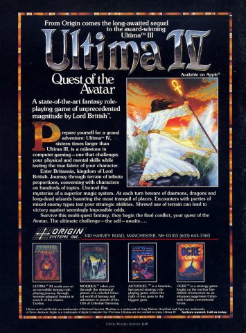 Ultima IV: Quest of the Avatar