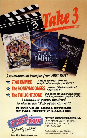 Honeymooners, Star Empire, Twilight Zone