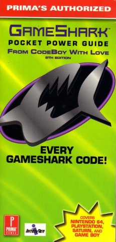 GameShark Pocket Power Guide From CodeBoy With Love (5th Edition)