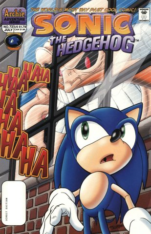 Sonic the Hedgehog 072 (July 1999)