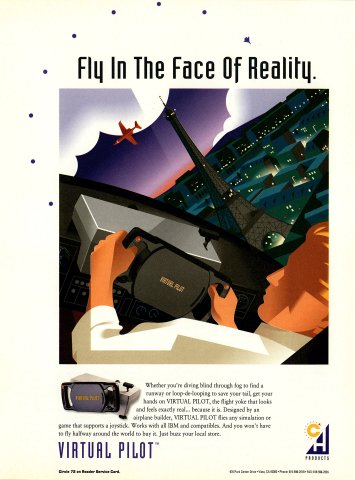 CH Products Virtual Pilot flight yoke (1992)