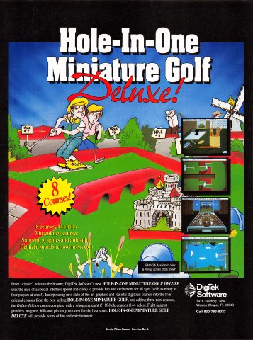 Hole-In-One Miniature Golf Deluxe!