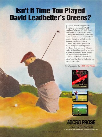David Leadbetter's Greens