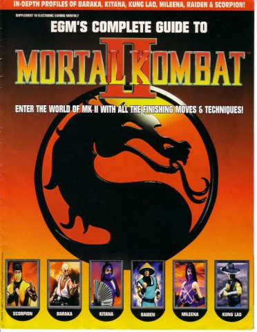 EGM players guide to Mortal Kombat 2