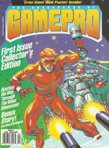 The Adventures of Gamepro Issue #1 (1990)