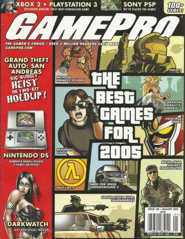 Gamepro Issue 196 January 2005