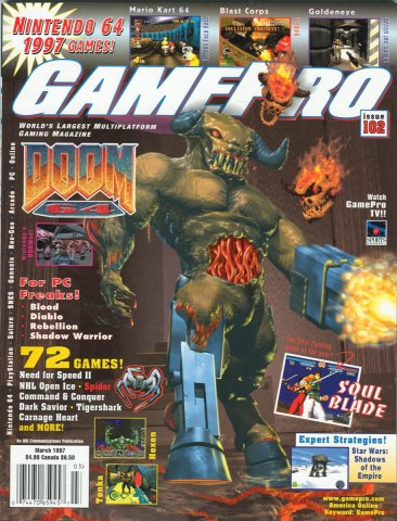 GamePro Issue 102 March 1997