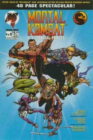 Mortal Kombat U.S. Special Forces #1