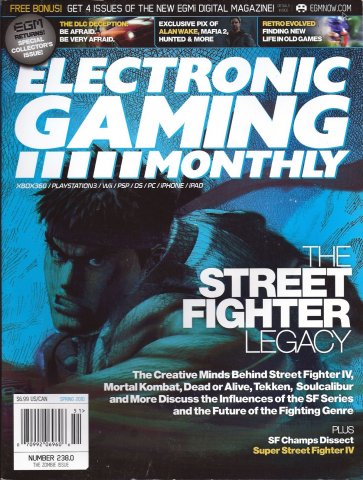 Electronic Gaming Monthly Issue 238 Spring 2010 Cover 2 of 2