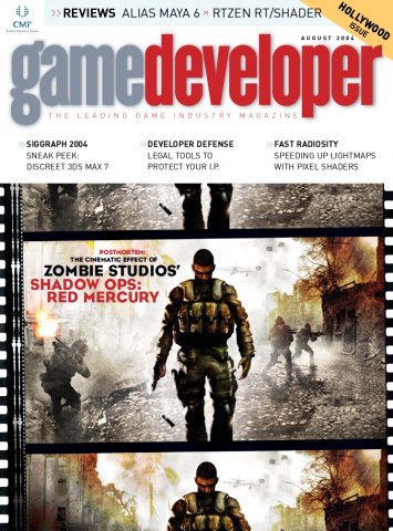 Game Developer 104 Aug 2004