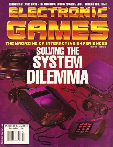 Electronic Games Issue 27 December 1994 (Volume 3 Issue 3)