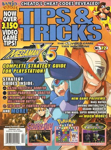 Tips & Tricks Issue 072 February 2001