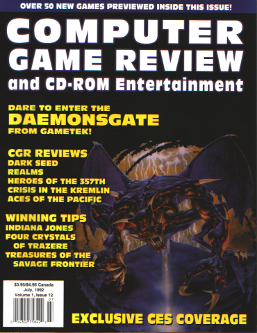 Computer Game Review Issue 12 (July 1992)