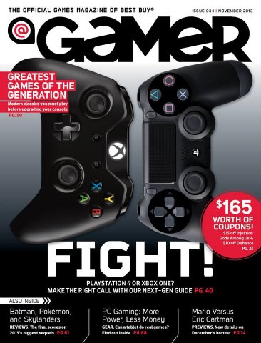 @Gamer Issue 034 (November 2013)