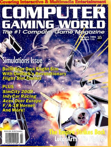 Computer Gaming World Issue 115 February 1994