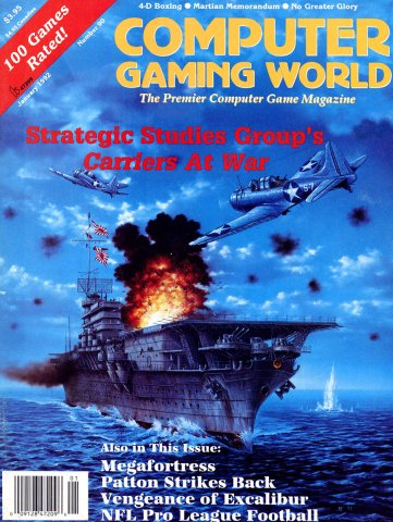 Computer Gaming World Issue 090 January 1992