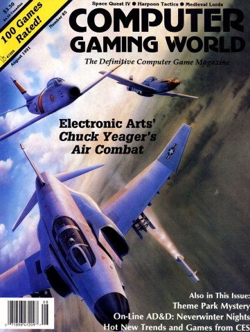 Computer Gaming World Issue 085 August 1991