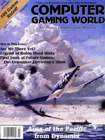 Computer Gaming World Issue 092 March 1992