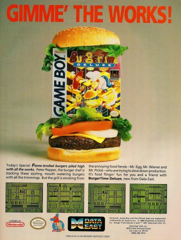 Burger Time Deluxe (1991)