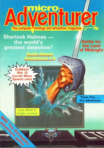 Micro Adventurer Issue 13 November 1984