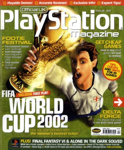 Official UK PlayStation Magazine Issue 083 (April 2002)