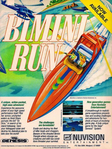 Bimini Run (1991)