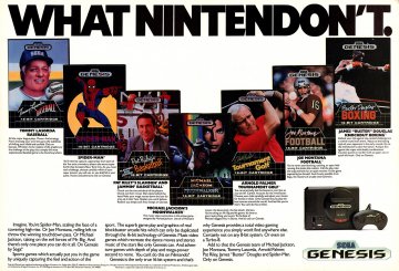 Genesis Does What Nintendon't multi-ad 2 (1990)